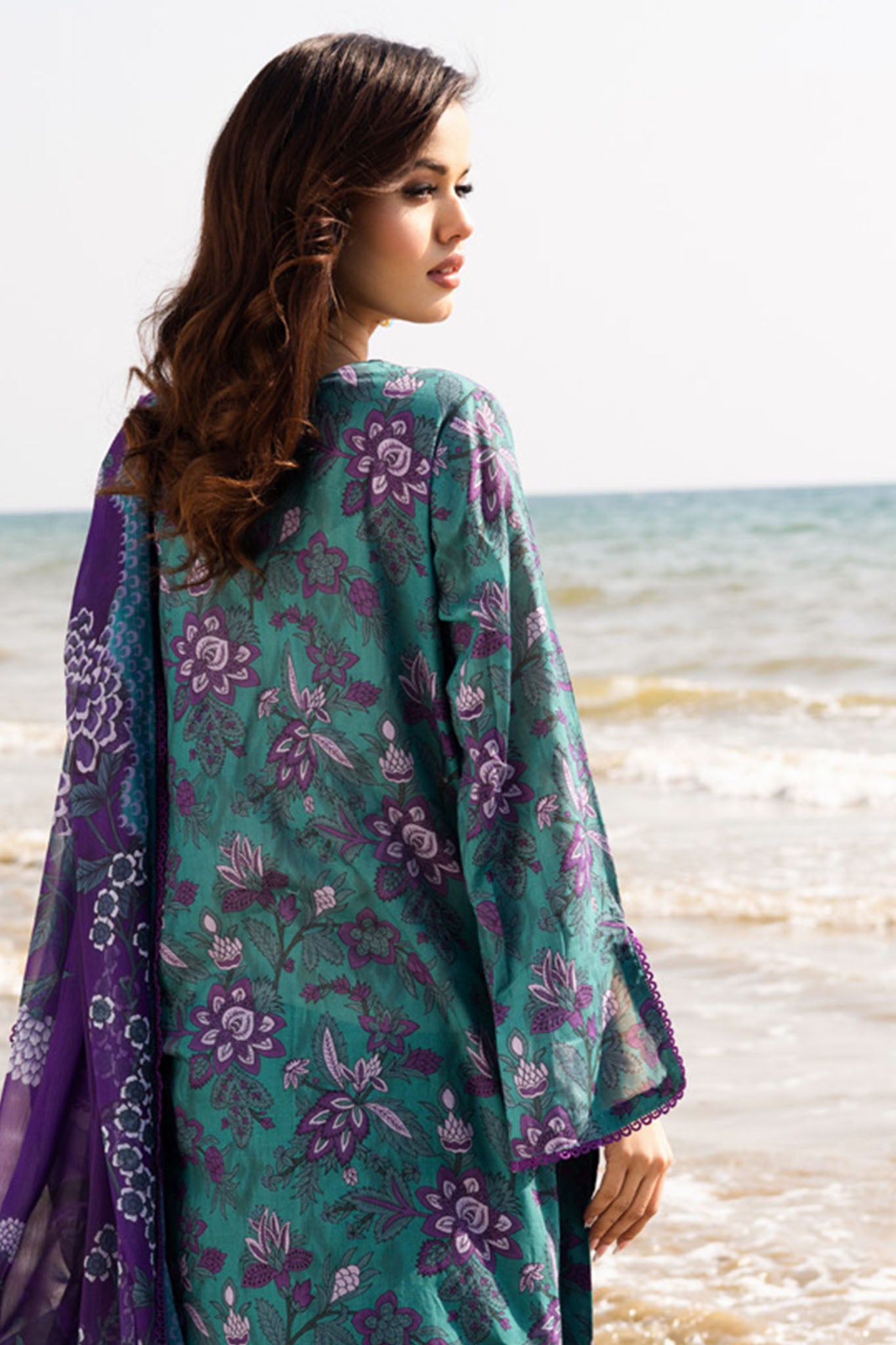 Aafreen By Riaz Arts Unstitched 3 Piece Emb Laser Cut Lawn Vol-05 Collection'2025-AF-176