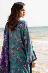 Aafreen By Riaz Arts Unstitched 3 Piece Emb Laser Cut Lawn Vol-05 Collection'2025-AF-176
