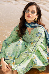 Aafreen By Riaz Arts Unstitched 3 Piece Emb Laser Cut Lawn Vol-05 Collection'2025-AF-177