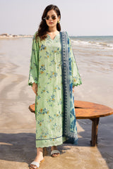 Aafreen By Riaz Arts Unstitched 3 Piece Emb Laser Cut Lawn Vol-05 Collection'2025-AF-177