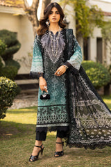 Aafreen Chunri By Riaz Arts Unstitched 3 Piece Emb Lawn Collection-AF-201