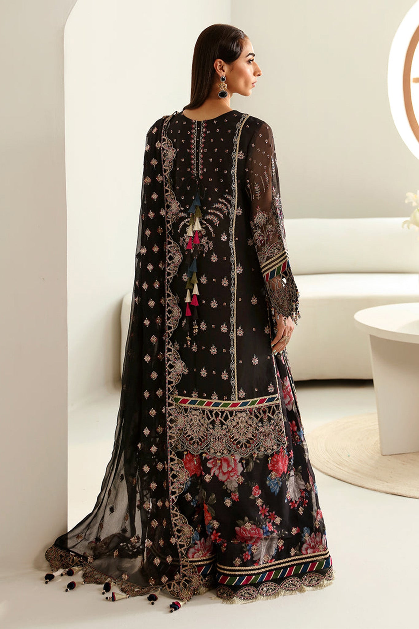 La Ruhe By Alizeh Unstitched 3 Piece Luxury Formals Collection'2024-AF-2176-Mona