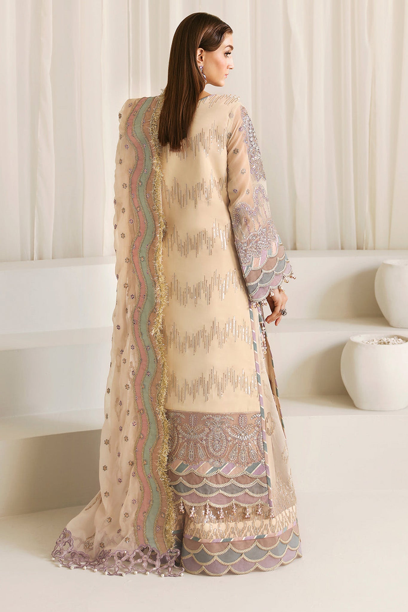 La Ruhe By Alizeh Unstitched 3 Piece Luxury Formals Collection'2024-AF-2177-Mysa