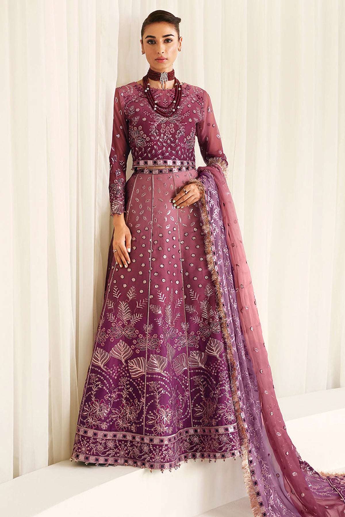 La Ruhe By Alizeh Unstitched 3 Piece Luxury Formals Collection'2024-AF-2178-Opal