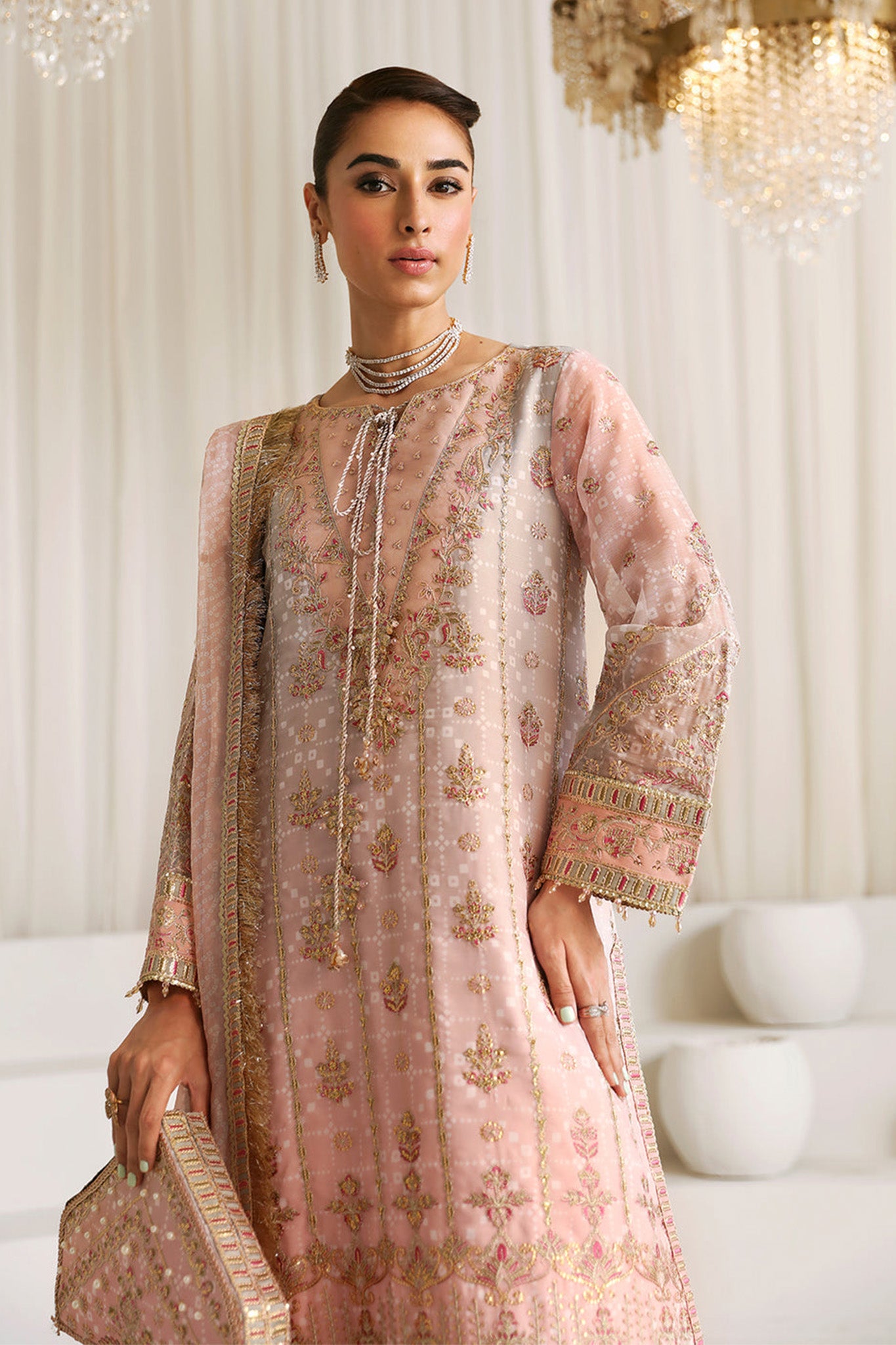 La Ruhe By Alizeh Unstitched 3 Piece Luxury Formals Collection'2024-AF-2173-Breeze