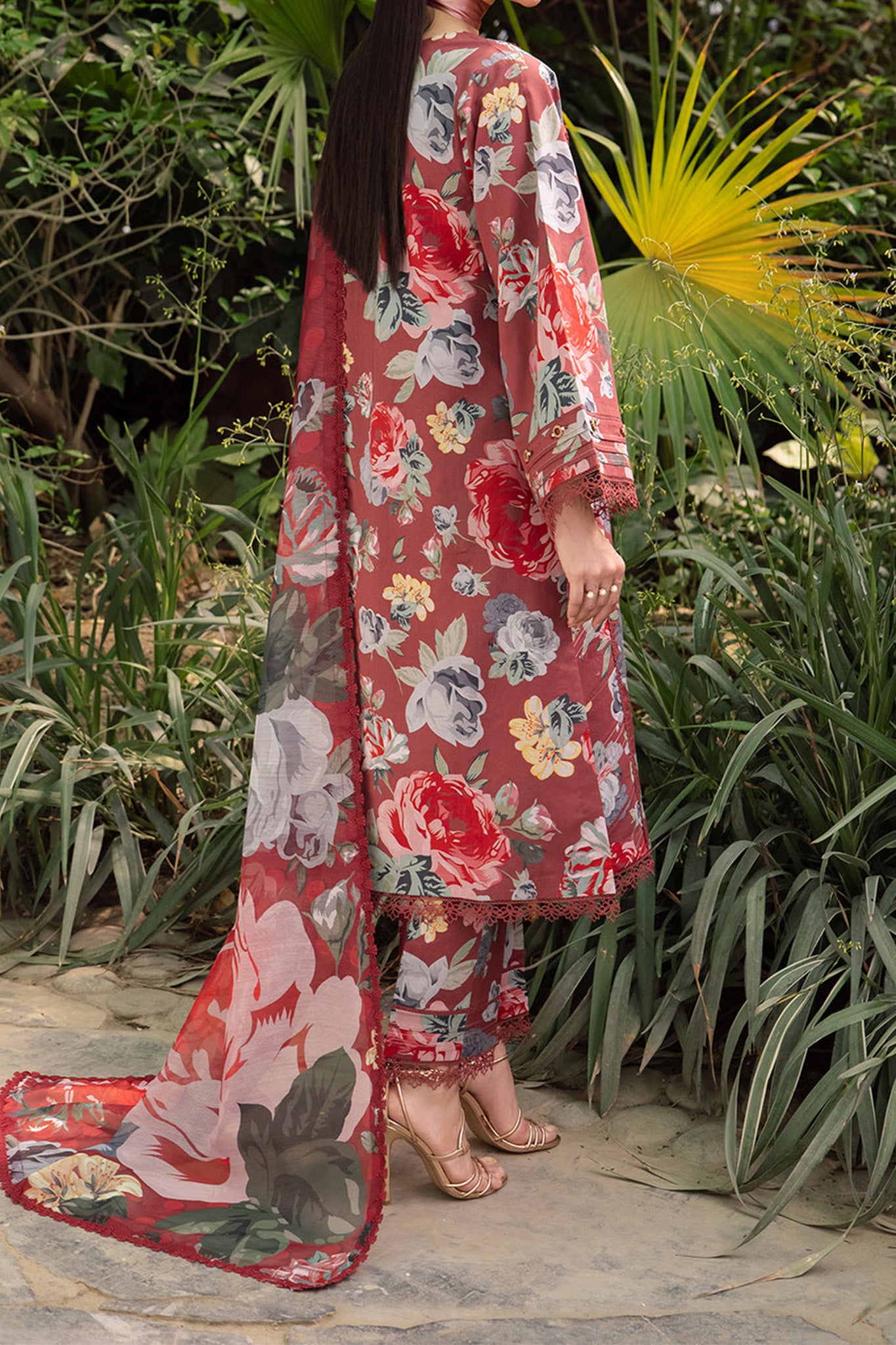 Sheen Prints By Alizeh Unstitched 3 Piece Digital Printed Fine Lawn Vol-02 Collection'2024-AF-6017-Petunia