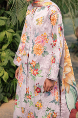 Sheen Prints By Alizeh Unstitched 3 Piece Digital Printed Fine Lawn Vol-02 Collection'2024-AF-6021-Fiona