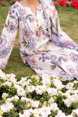 Sheen Prints By Alizeh Unstitched 3 Piece Digital Printed Fine Lawn Vol-02 Collection'2024-AF-6024-Tuberose