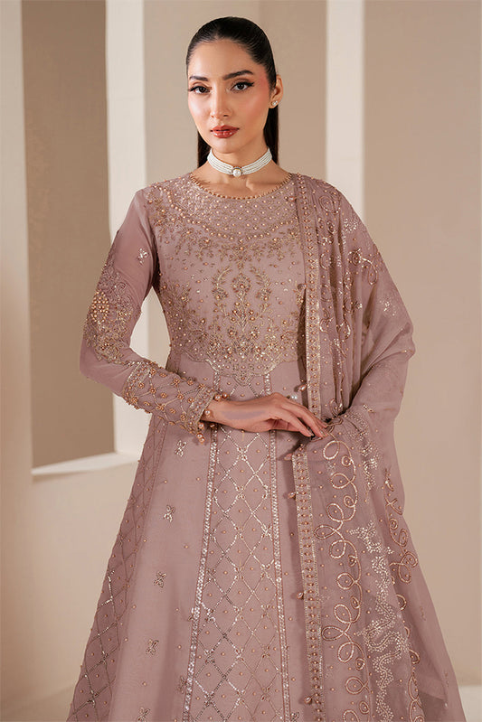 Reena By Alizeh Unstitched 3 Piece Formals Eid Edit V4 Collection'2025-AF-HM-4031-Saffron