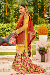 Shehnai By Alizeh Unstitched 3 Piece Festive Formals Colection'2025-Af-Zn-2215-Zarposh