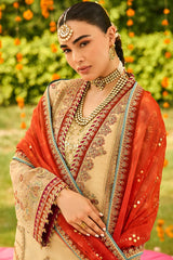 Shehnai By Alizeh Unstitched 3 Piece Festive Formals Colection'2025-Af-Zn-2219-Dilruba