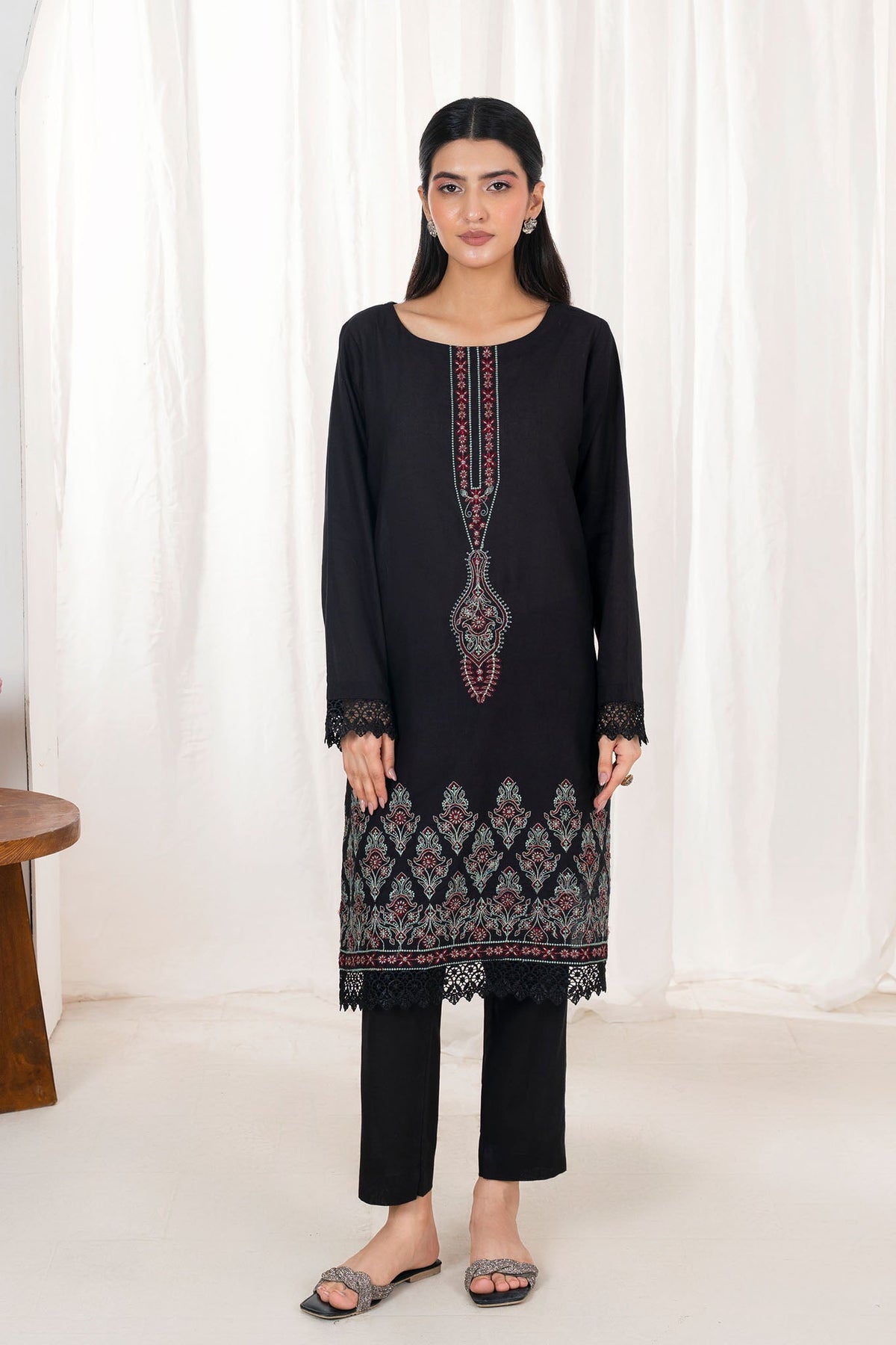 Ahlam by Safa Textile Stitched Embroidered Collection'2025-AHL-2008