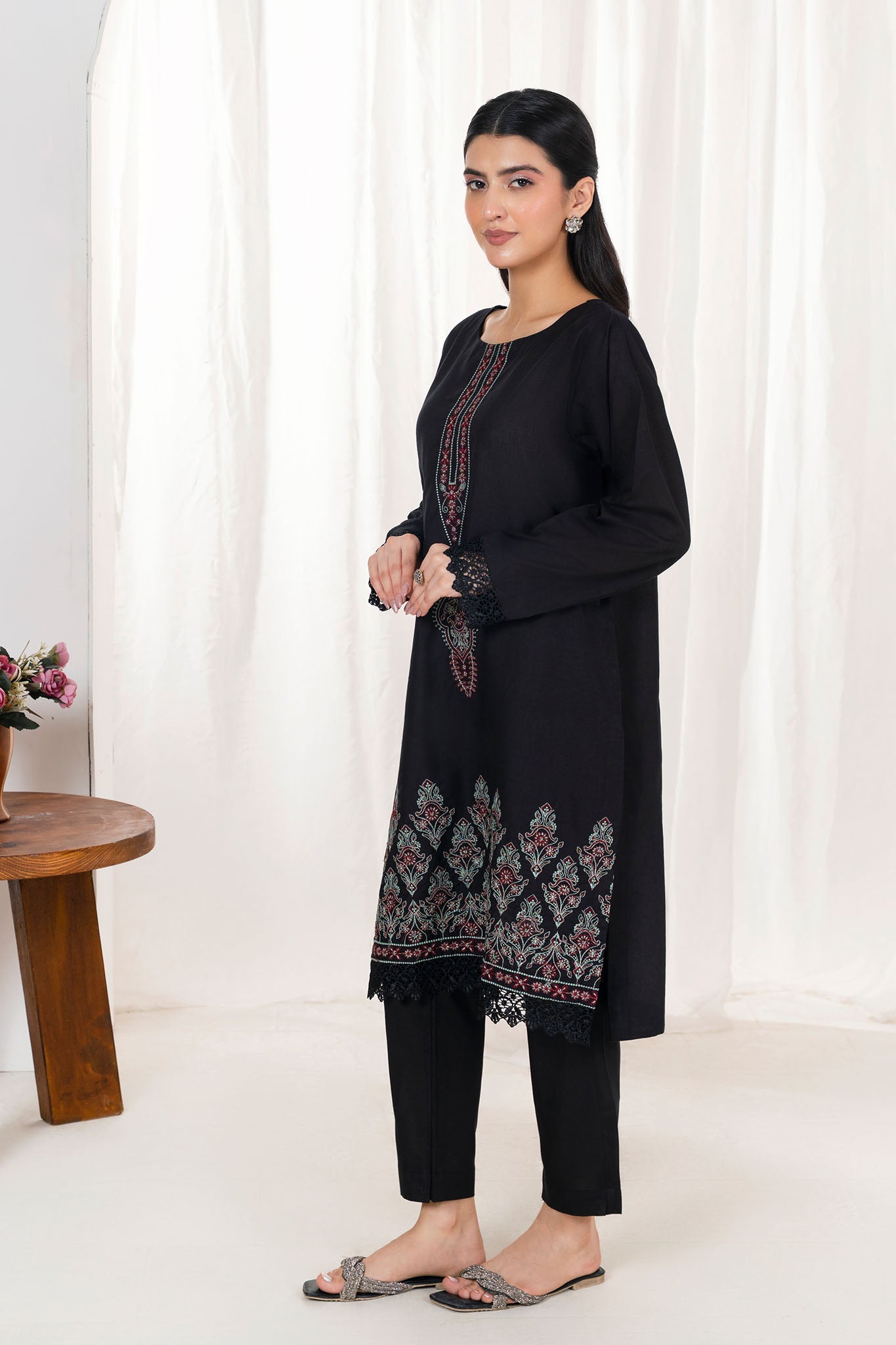 Ahlam by Safa Textile Stitched Embroidered Collection'2025-AHL-2008