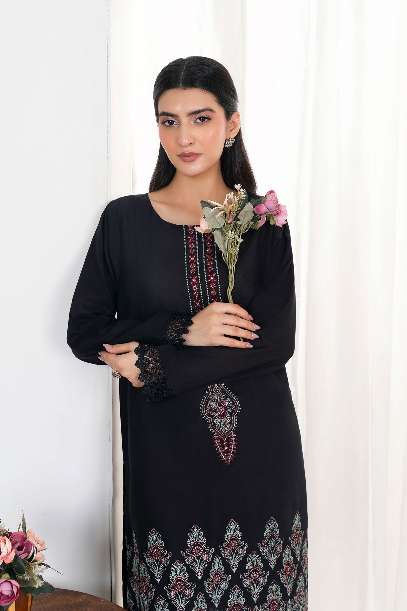 Ahlam by Safa Textile Stitched Embroidered Collection'2025-AHL-2008