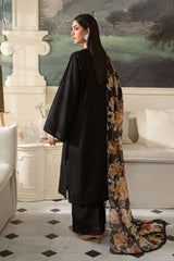 Fresco Edit By Sheenora Stitched 3 Piece Lawn Collection'2025-Midnight Majesty