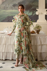 Fresco Edit By Sheenora Stitched 3 Piece Lawn Collection'2025-Scarlett