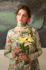 Fresco Edit By Sheenora Stitched 3 Piece Lawn Collection'2025-Scarlett