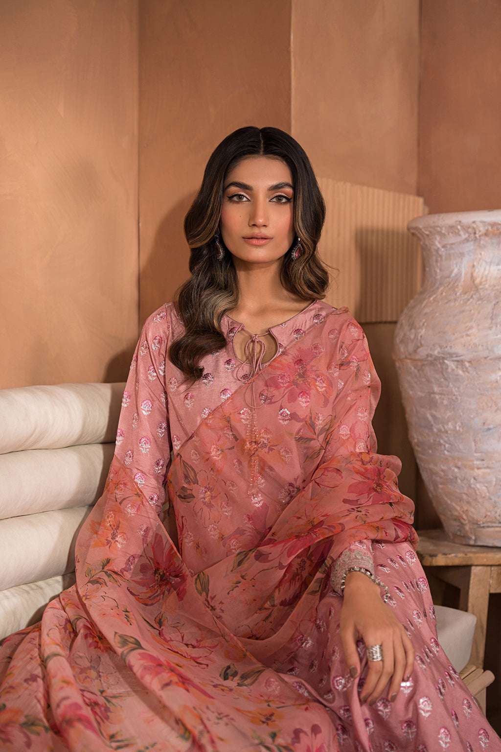 Nooru by Sheenora Stitched 3 Piece Silk Collection-MIRANI