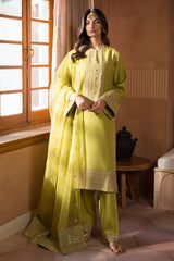 Nooru by Sheenora Stitched 3 Piece Silk Collection-PAKEEZAY