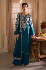 Nooru by Sheenora Stitched 3 Piece Silk Collection-SAMIRA