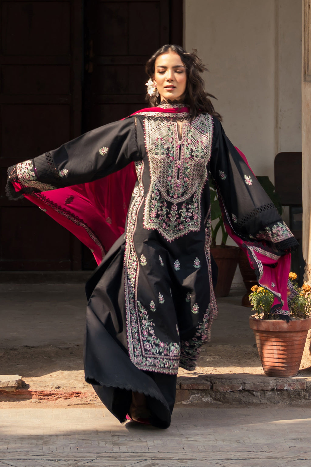 Zarposh Unstitched 3 Piece Summer Lawn Collection-Deevani
