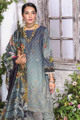 Aks e Jahan by Mah e Rooh Unstitched 3 Piece Digital Printed Lawn Collection'2023-AJ-1506