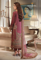 Asim Jofa Asra '23 Ajas-04 Embroidered  Cambric (3-Pcs)