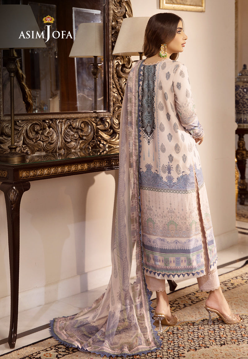Asim Jofa Asra '23 Ajas-05 Designers Embroidered Stitched 3 Pcs