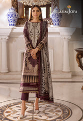 Asim Jofa Asra '23 Ajas-21 (2-Pcs) Printed Cambric 2 Pcs