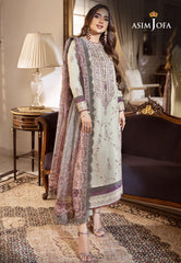 Asim Jofa Asra '23 Ajas-30 Embroidered Cambric  (3-Pcs)