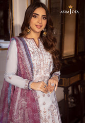 Asim Jofa Asra '23 Ajas-32 Embroidered Cambric (3-Pcs)