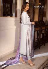 Asim Jofa Asra '23 Ajas-32 Embroidered Cambric (3-Pcs)