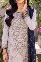 Dhanak Rang By Asim Jofa Unstitched 3 Piece Formals Collection'2024-AJCF-13