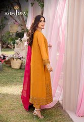 Dhanak Rang By Asim Jofa Stitched 3 Piece Formals Pret Collection'2025-AJCFB-25