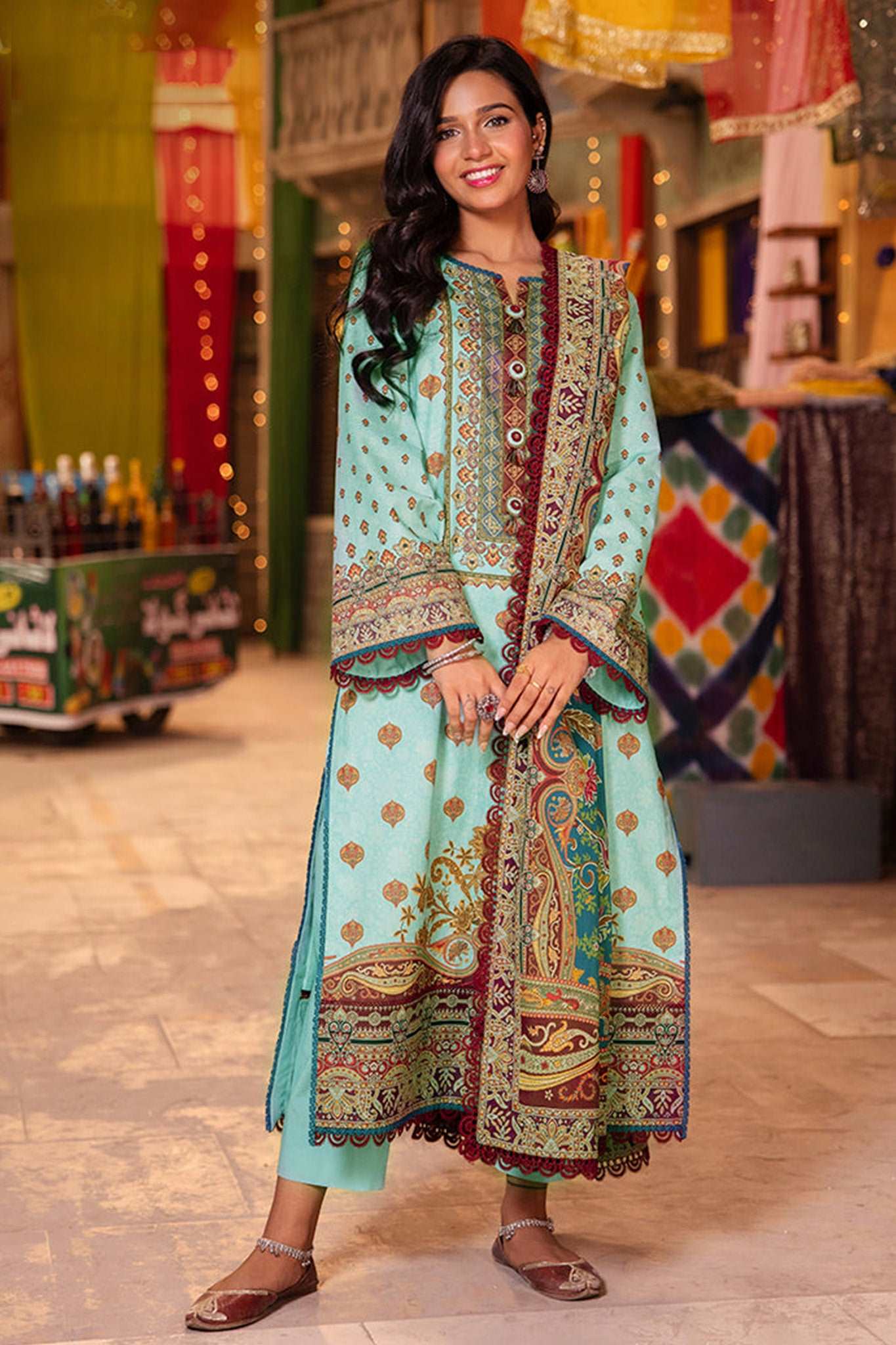 Asim Jofa Prints Unstitched 3 Piece Digital Lawn Drop-05 Collection'2024-AJEL-05