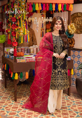 Asim Jofa Pyaar Diyan Gallan Pret Ajemb-14 Embroidered Organza Stitched 3 Pcs