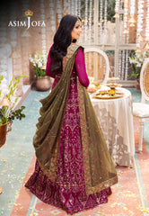 Jaan-E-Jahan by Asim Jofa Stitched Ajjjb-09 Emb Chiffon 3 Pcs