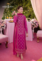 Jag Mag By Asim Jofa Ajmjb-21 Emb Lawn Silk Stitched 3 Pcs