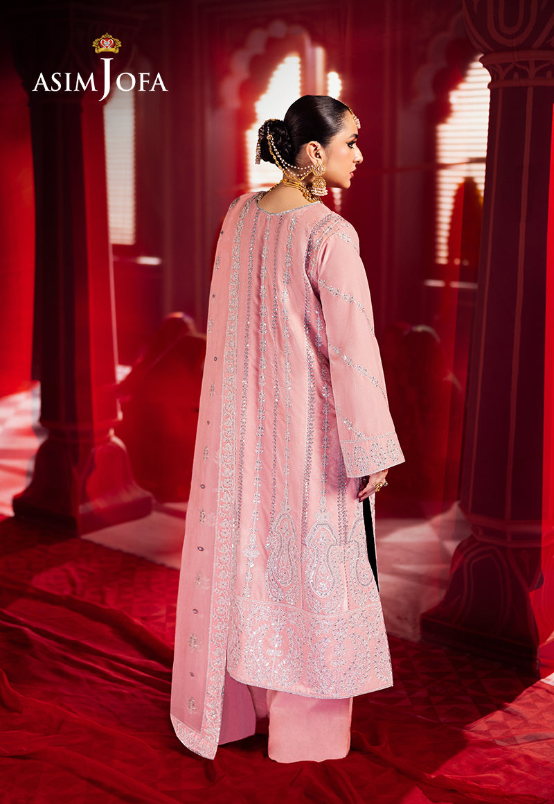 Asim Jofa Makhmal Pret Ajmvb-12 Embroidered Velvet Stitched 3 Pcs
