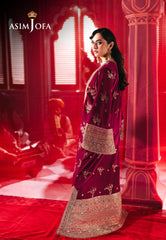 Asim Jofa Makhmal Pret Ajmvb-06 Embroidered Velvet Stitched 2 Pcs