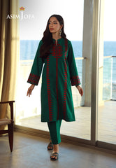 Asim Jofa Essential Pret Drop 7 Ajpb-150 Embroidered Lawn Check 2 Pcs