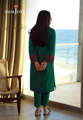 Asim Jofa Essential Pret Drop 7 Ajpb-150 Embroidered Lawn Check 2 Pcs