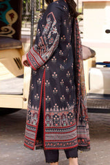 Arabic Lawn By Asim Jofa Unstitched 3 Piece Digital Blended Lawn Collection'2024-AJPL-19