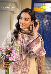 Asim Jofa Eid Essentials Ajubf-85 Digital Printed Lawn 3 Pcs