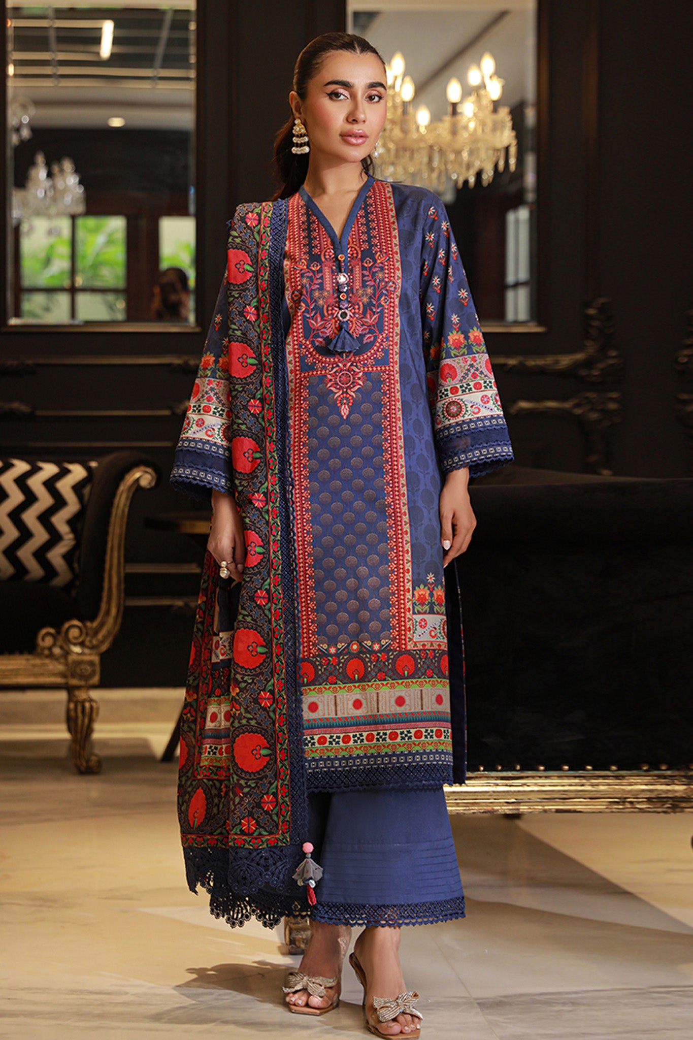 Asim Jofa Prints Unstitched 3 Piece Digital Lawn Vol-06 Collection'2024-AJUN-07