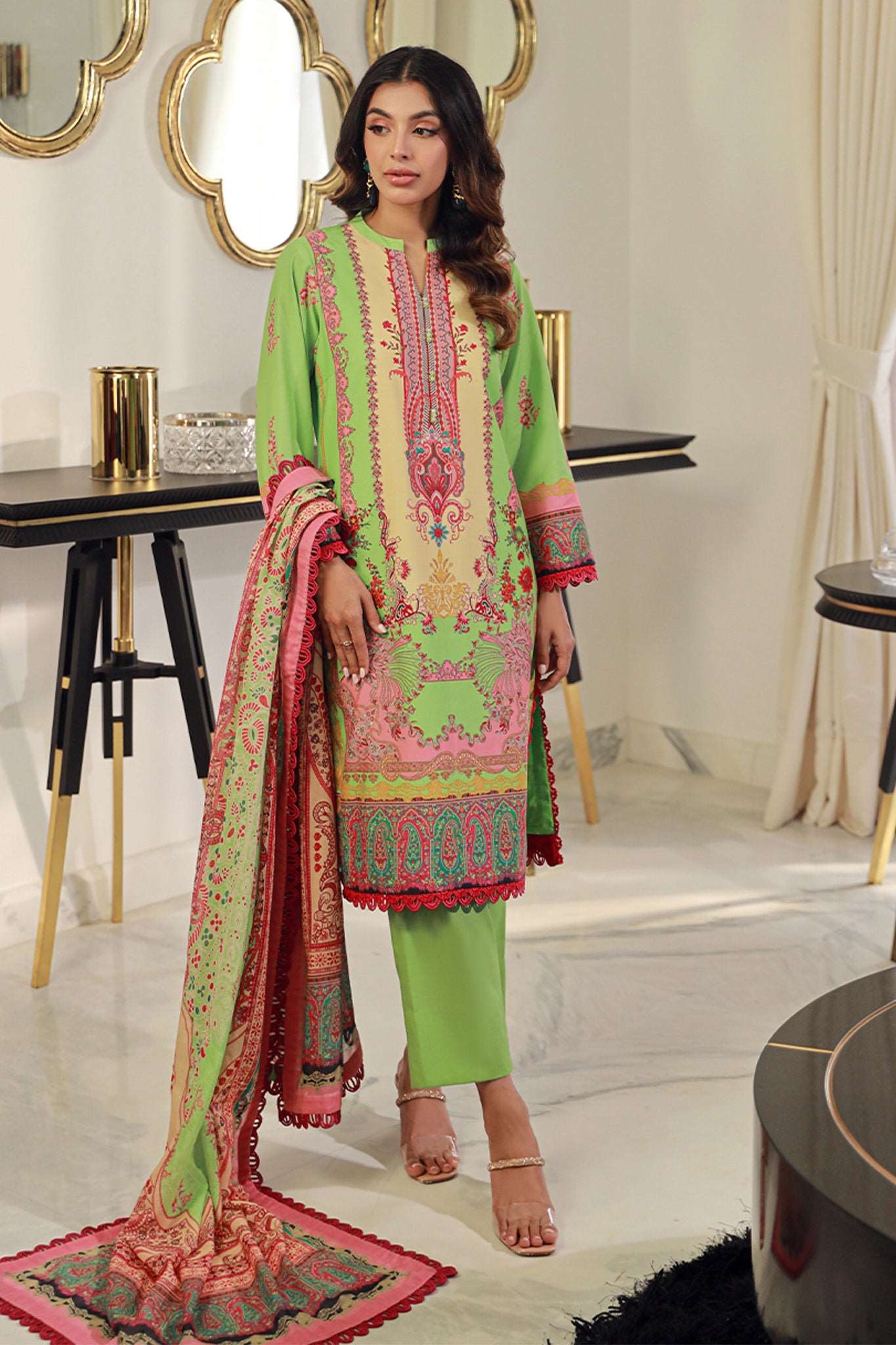 Asim Jofa Prints Unstitched 3 Piece Digital Lawn Vol-06 Collection'2024-AJUN-13