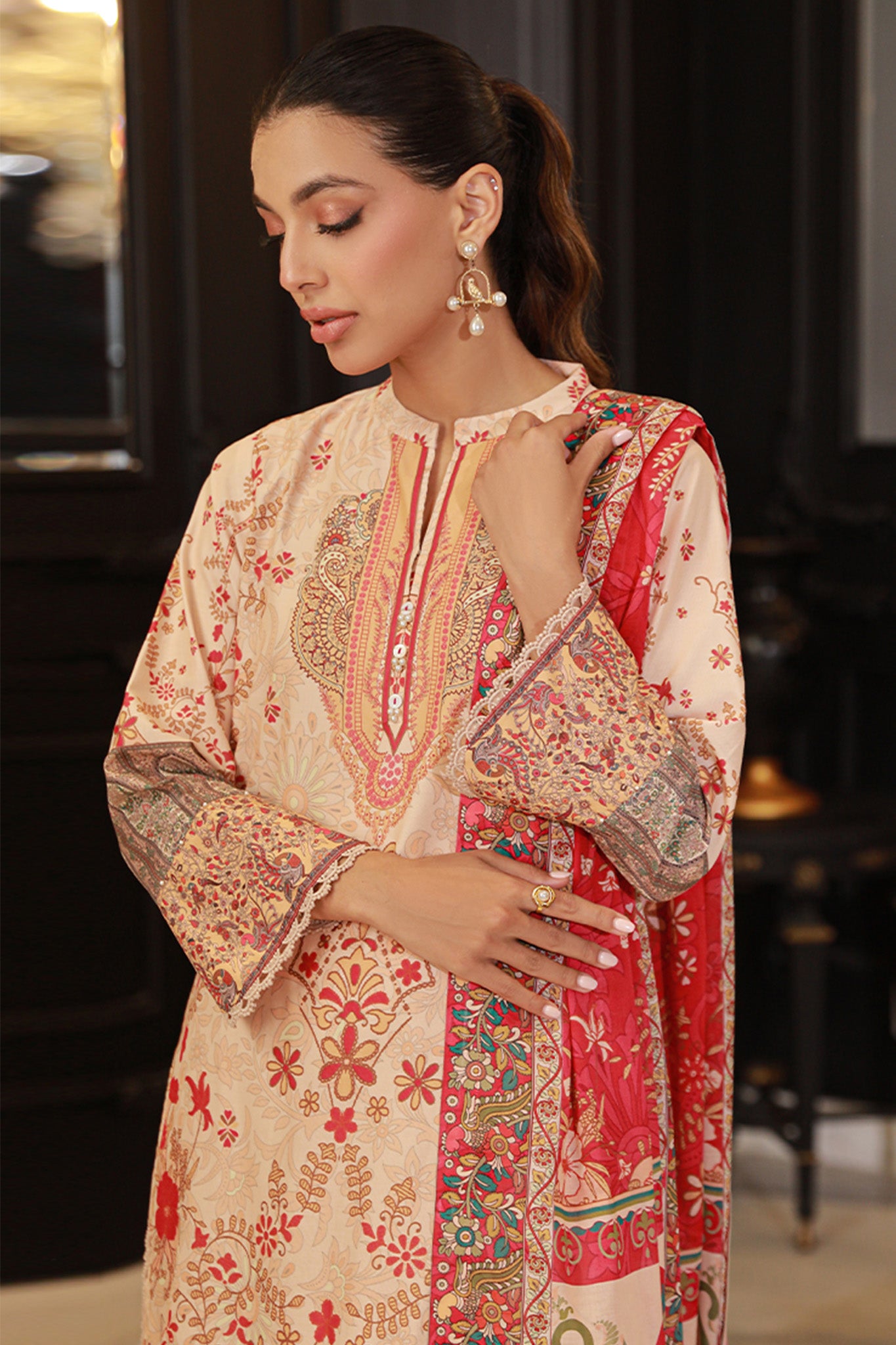 Asim Jofa Prints Unstitched 3 Piece Digital Lawn Vol-06 Collection'2024-AJUN-14