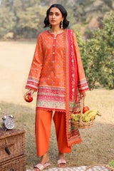 Prints By Asim Jofa Unstitched 3 Piece Lawn Vol-01 Collection-AJUUB-08