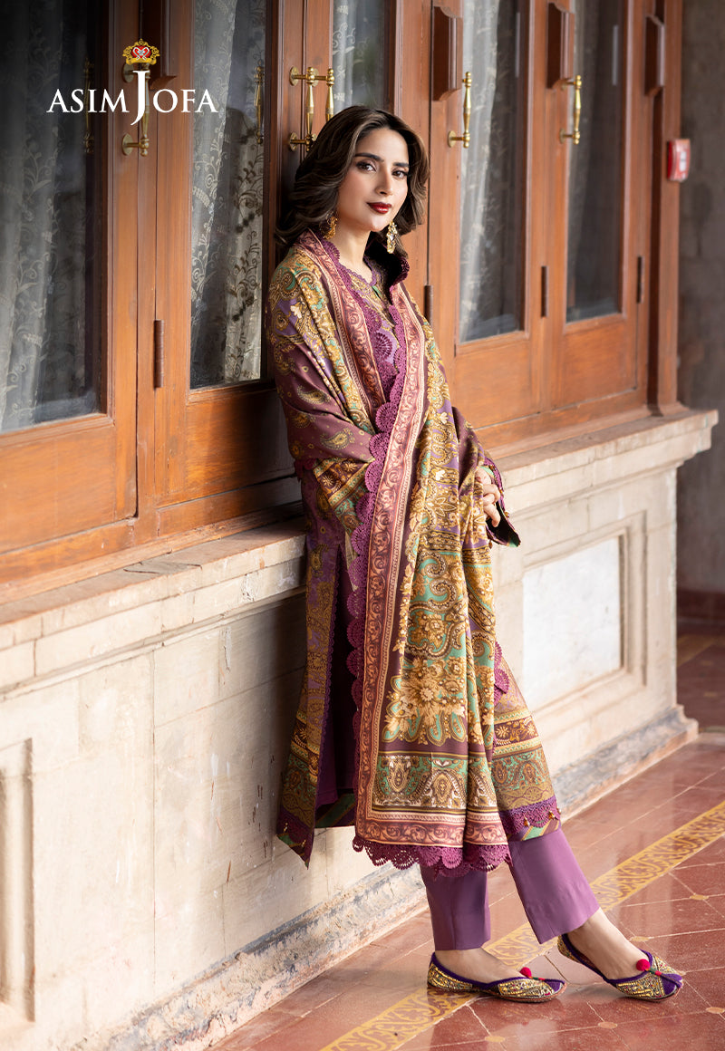 Asim Jofa Unstitched 3 Piece Winter Collection'2024-AJUW-22