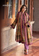 Asim Jofa Unstitched 3 Piece Winter Collection'2024-AJUW-22